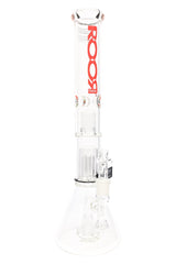 ROOR 18" Tech Stemless Beaker Bong – Multi Percs – 5mm