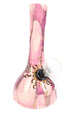 Ancient Creations Ceramics 6″ Ceramic Beaker Bong – 22K Gold – US-Made