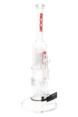 ROOR Tech 15″ Stemless Straight Tube with Barrel Perc – Clear Glass