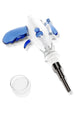 Glass Ray-Gun Dab Straw Kit “Space Blaster” – 8″