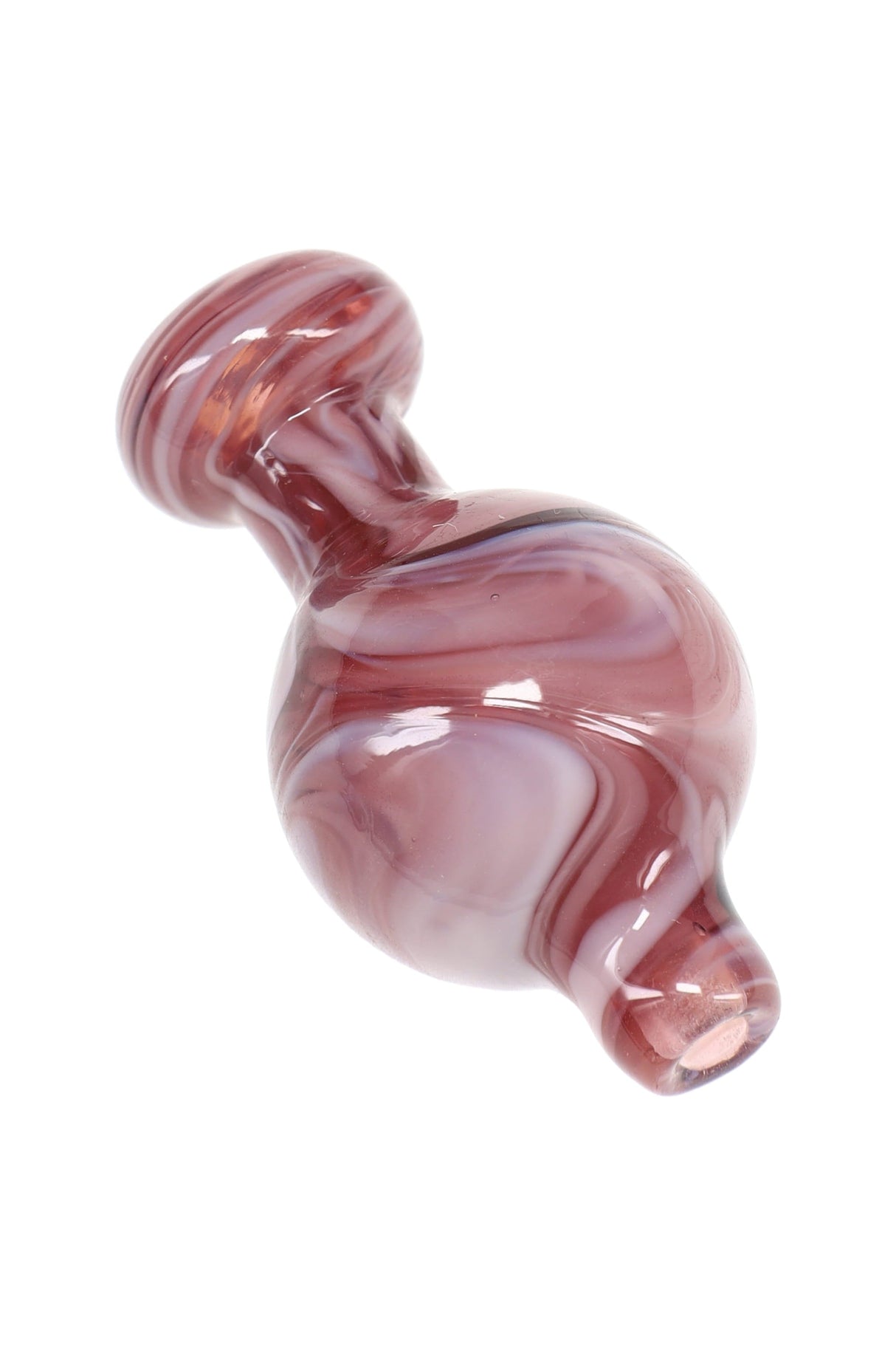Glass Bubble Carb Cap “Color Swirl”