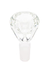 Diamond-Cut Colored Glass Bowl “Gem Cut” – 14.5 mm Male
