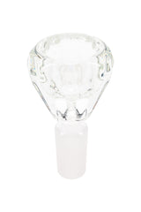 Diamond-Cut Colored Glass Bowl “Gem Cut” – 14.5 mm Male