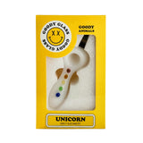 Goody Glass Unicorn Glass Hand Pipe – 5″