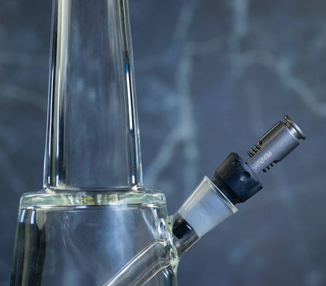 Additional DynaVap Bonger studio photo showing the accessory from a different rotation angle.
