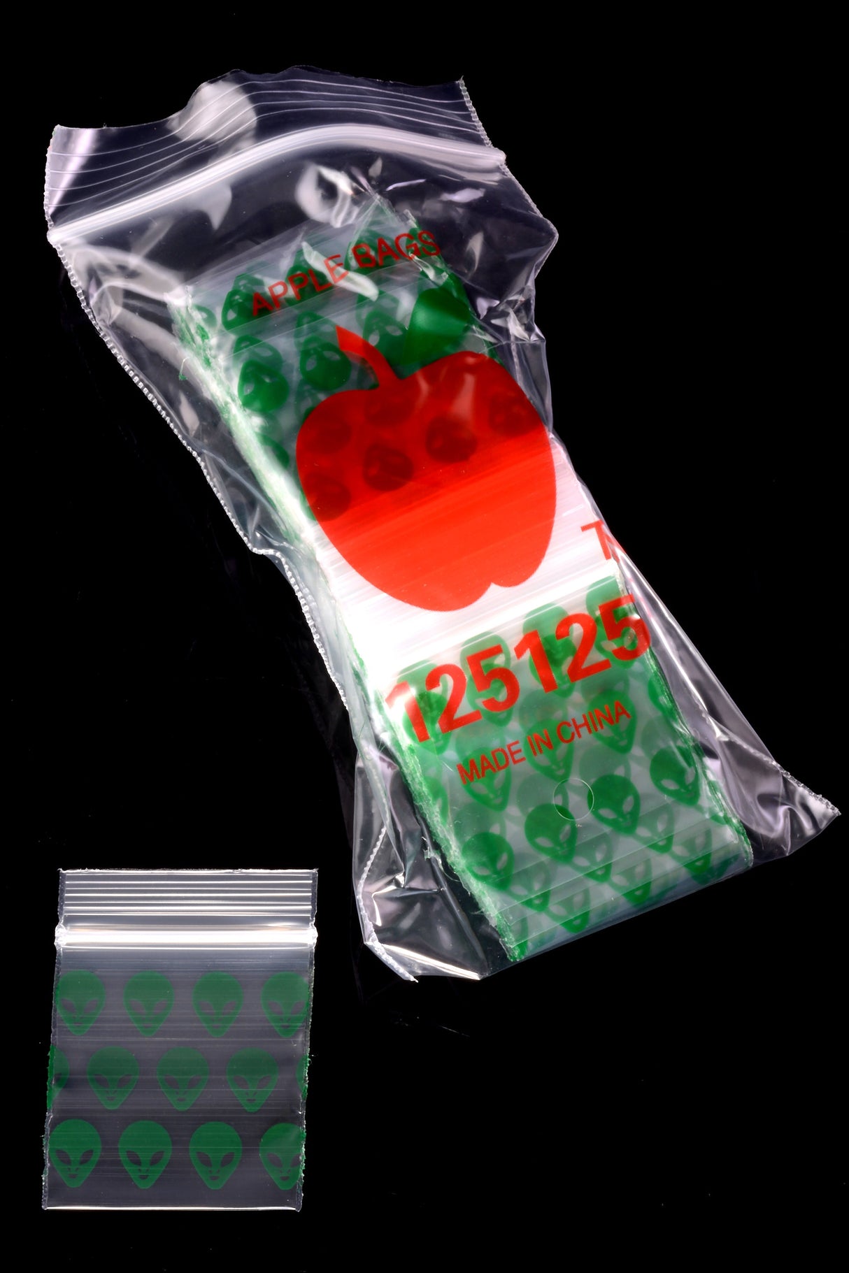 Design Mini Zip Baggies – 1 ¼″ × 1 ¼″ – 1000 Pack