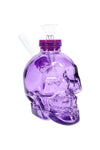 4″ Colored Skull Glass Bong