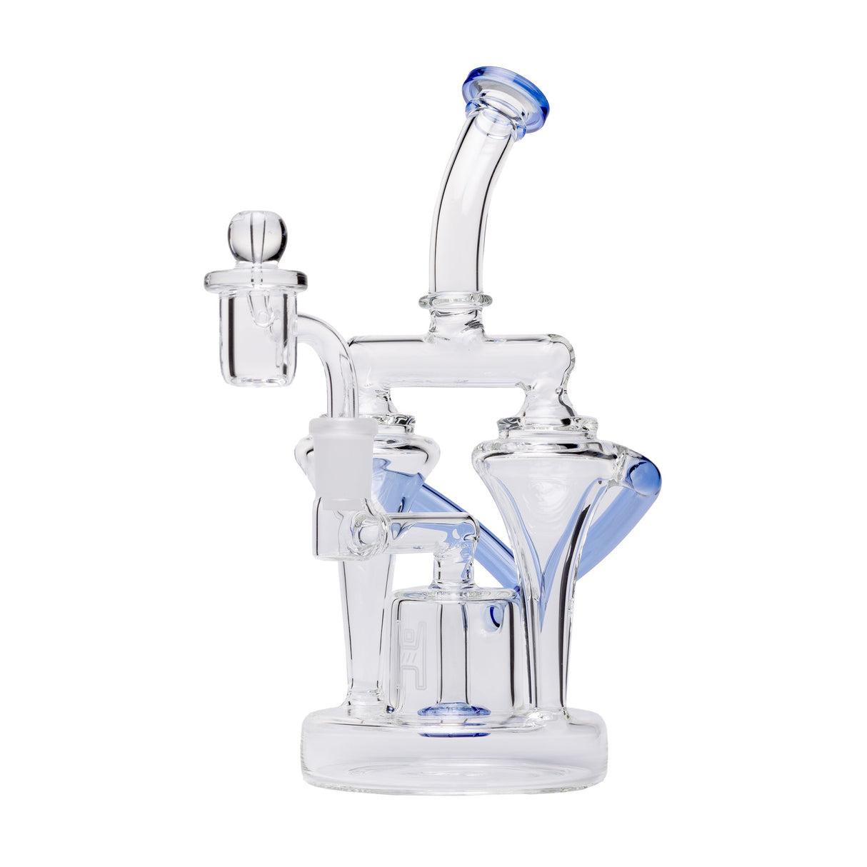Human Grade Dualing Recycler Dab Rig