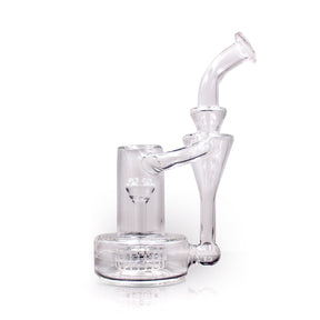 7.25" Matrix Recycler Water Pipe from The Stash Shack, front view on white background