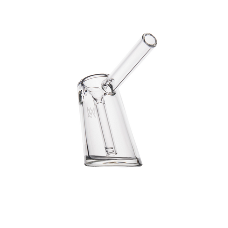 MJ Arsenal Fulcrum Bubbler - Clear Borosilicate Glass Hand Pipe - Side View