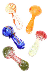 Colorful Glass Pipe - 3.5" - Assorted Colors