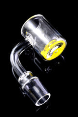 Quartz 14.5 mm Male 90° Thermochromic Banger – Domeless