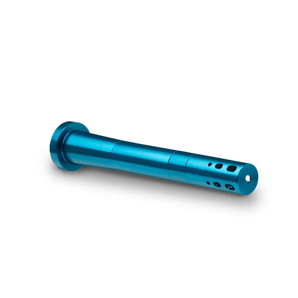 Chill Unbreakable Aluminum Downstem in Aqua Blue - Durable and Easy to Clean