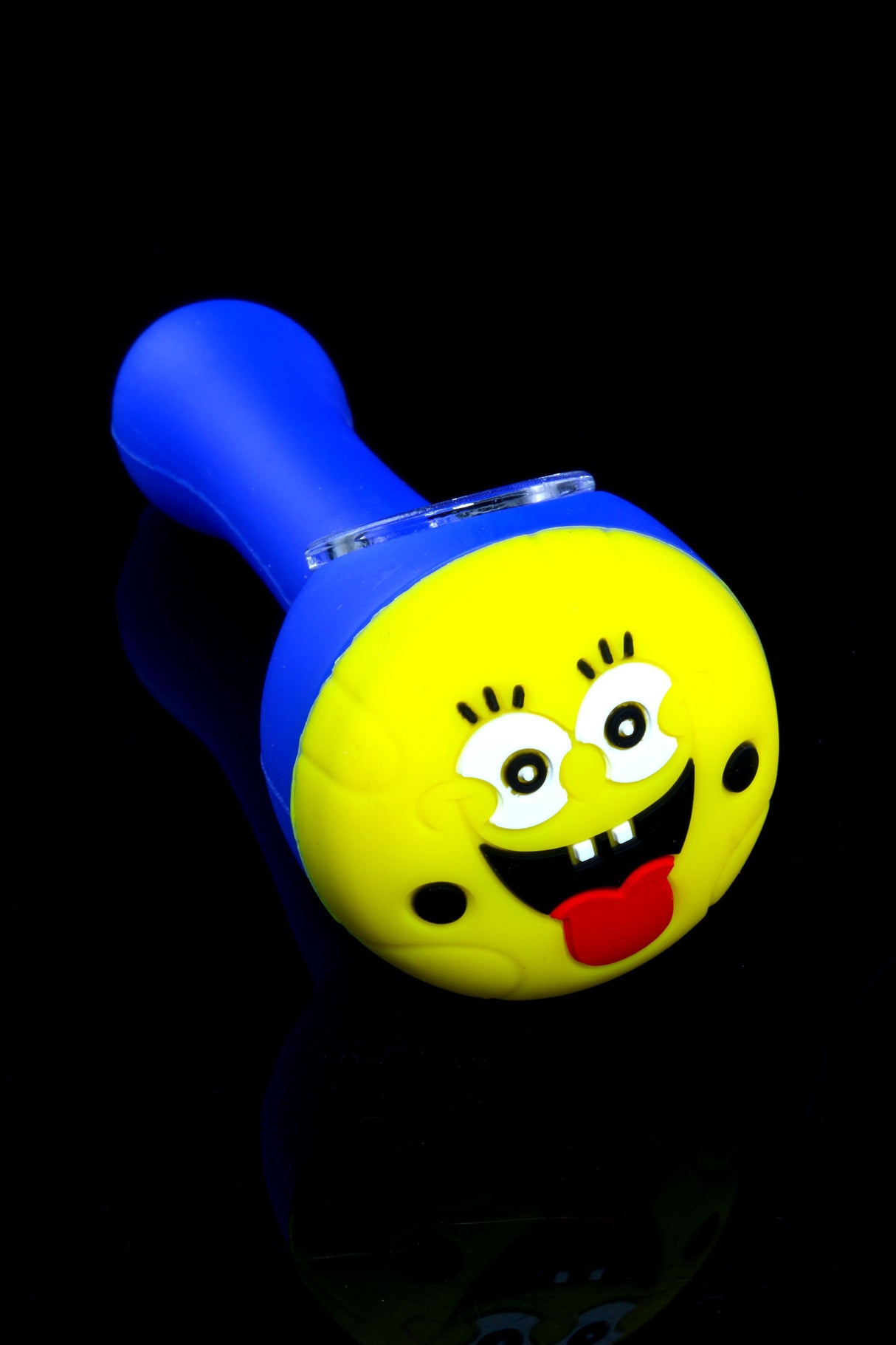 Silicone Character Hand Pipe “Critter Cap” – 4.5″