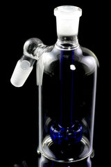 14.5mm Male to Female 45 Degree Glass Ash Catcher with Showerhead Perc