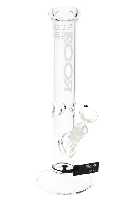 ROOR 14″ 50 mm Straight Tube Bong – Ice Pinch – 5 mm Thick