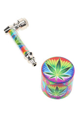 Metal Pipe & 4-Part Metal Grinder Gift Set – 1½″