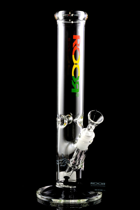 ROOR 14″ 50 mm Straight Tube Bong – Ice Pinch – 5 mm Thick