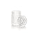 Jane West Twenties Collection Clear borosilicate glass jar with silicone-sealed lid