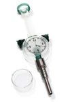 Glass Clock Dab Straw Kit “Time Keeper” – 8″