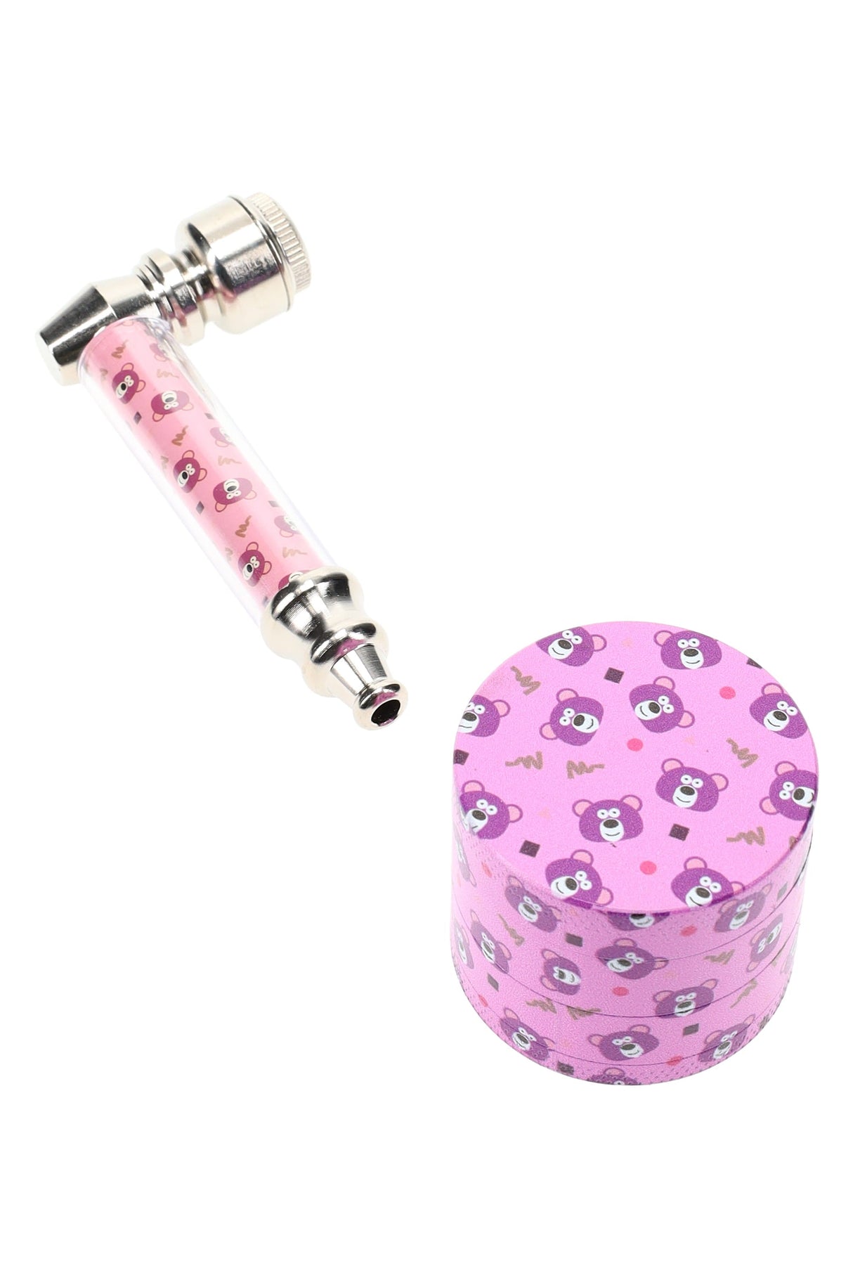 Metal Pipe & 4-Part Metal Grinder Gift Set – 1½″