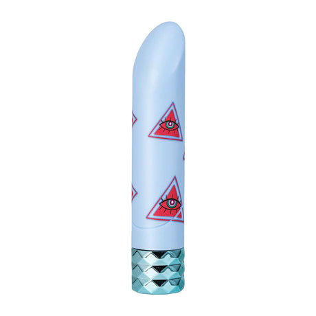 Maia Novelties Trippy Toys Personal Massager with Eye Patterns - Front View