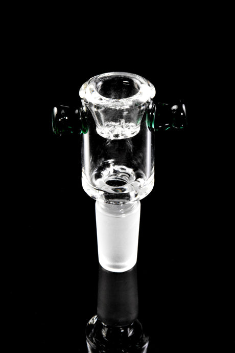 Glass-on-Glass Screen Bowl “Ash Saver” – 14.5 mm Male
