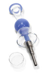 Glass Dab Straw Kit “Bubble Shield” – Choose Color