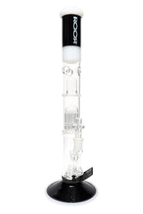 ROOR 18" Tech Stemless Multicolor Straight Tube Bong – Multi Percs – 5mm