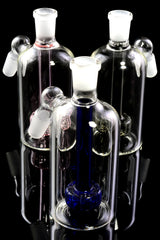 14.5mm Male to Female 45 Degree Glass Ash Catcher with Showerhead Perc