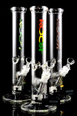 ROOR 14″ 50 mm Straight Tube Bong – Ice Pinch – 5 mm Thick