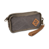 Revelry Supply Gordito Ash Canvas Smell Proof Pouch, 6.5" x 4", front view on white background