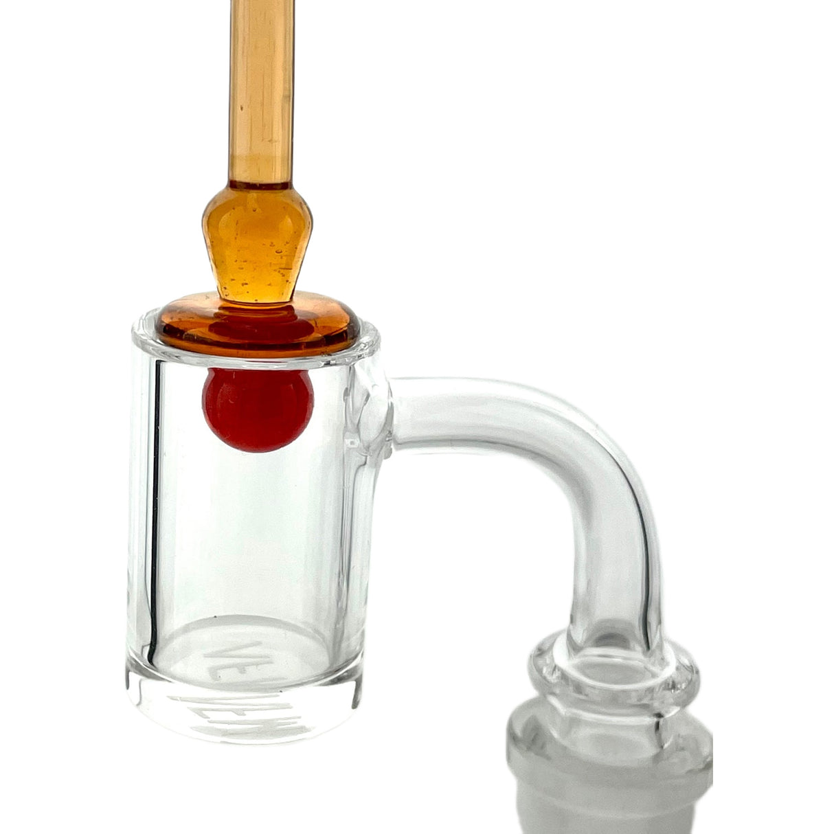 AFM Colored Glass Dabber And Carb Cap 2in1 Tool