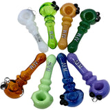 AFM Double Halo Glass Pipe