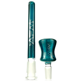 AFM AI God Osiris 9mm Beaker Bong Bundle in Blue with Deep Bowl - Front View