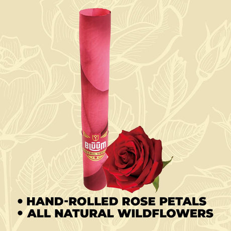Bluum Wild Flower Cones - Red Rose - Caramel Vanilla - 2pk - 2ct