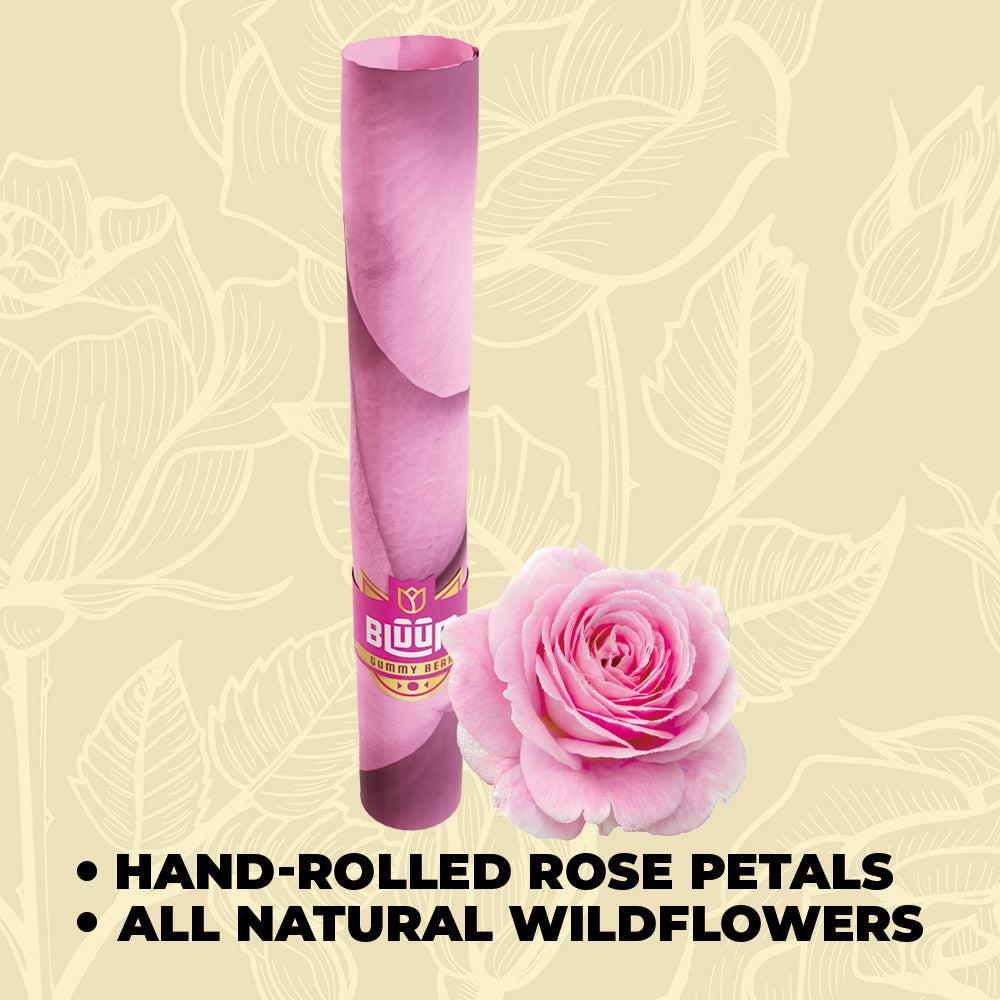 Bluum Wild Flower Cones - Pink Rose - Gummy Bear - 2pk - 1ct