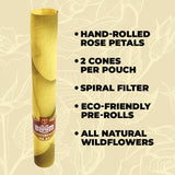 Bluum Wild Flower Rolls - Rose and Lotus - Mixed Flavor Bundle - 2pk - 3ct