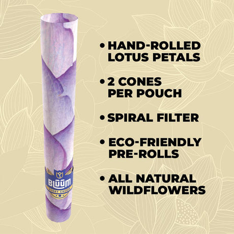 Bluum Wild Flower Rolls - Blue and Green Lotus - 2pk - 2ct