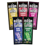 Bluum Wild Flower Rolls - Rose and Lotus - Mixed Flavor Bundle - 2pk - 3ct
