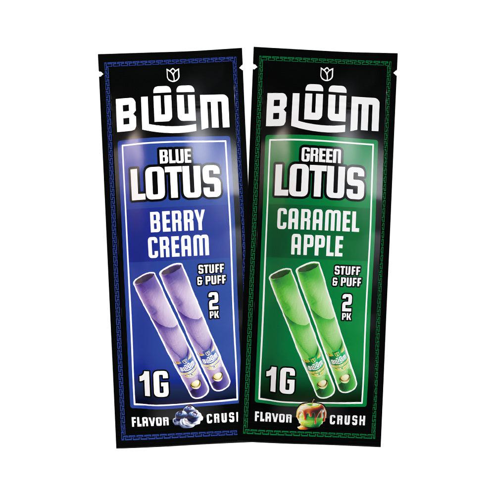 Bluum Wild Flower Rolls - Blue and Green Lotus - 2pk - 2ct