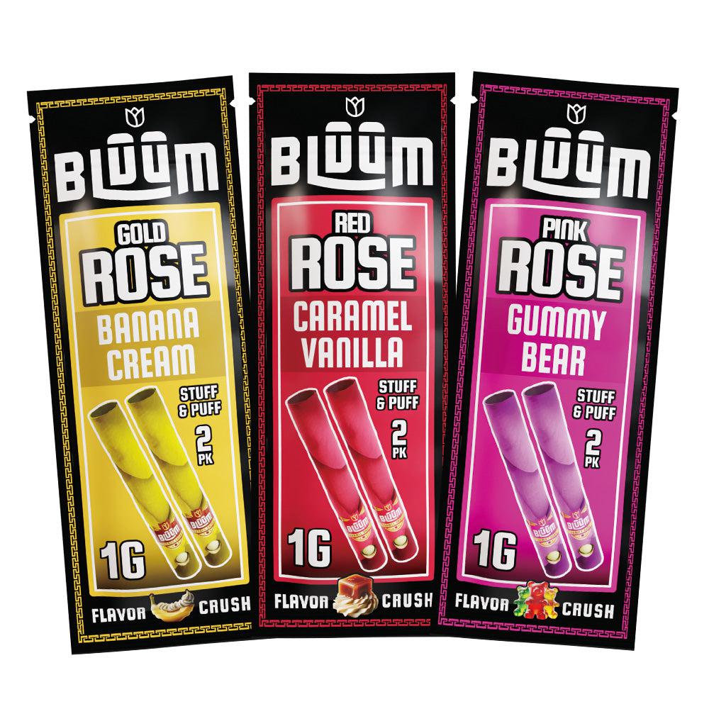 Bluum Wild Flower Rolls - Red, Pink and Gold Rose - 2pk - 3ct