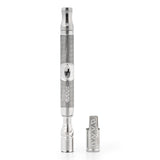 DynaVap The M 7 XL vaporizer standing vertically with the cap removed, showing the open tip chamber.