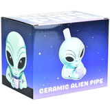 Alien Ceramic Hand Pipe | 5"