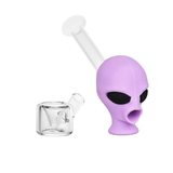 Alien Head Hand Pipe | 5" | Assorted Colors | 5ct Bundle