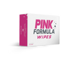 Pink Formula ISO Wipes - All Purpose Cleaning, Front View on Seamless White Background