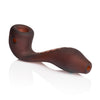 GRAV Sandblasted Mini Sherlock hand pipe with matte finish