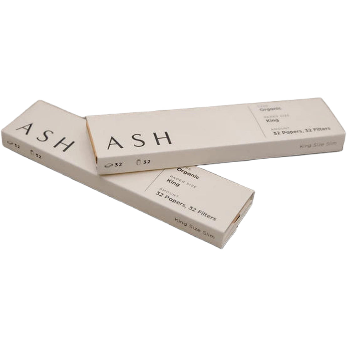 Ash Rolling Paper | King | Organic