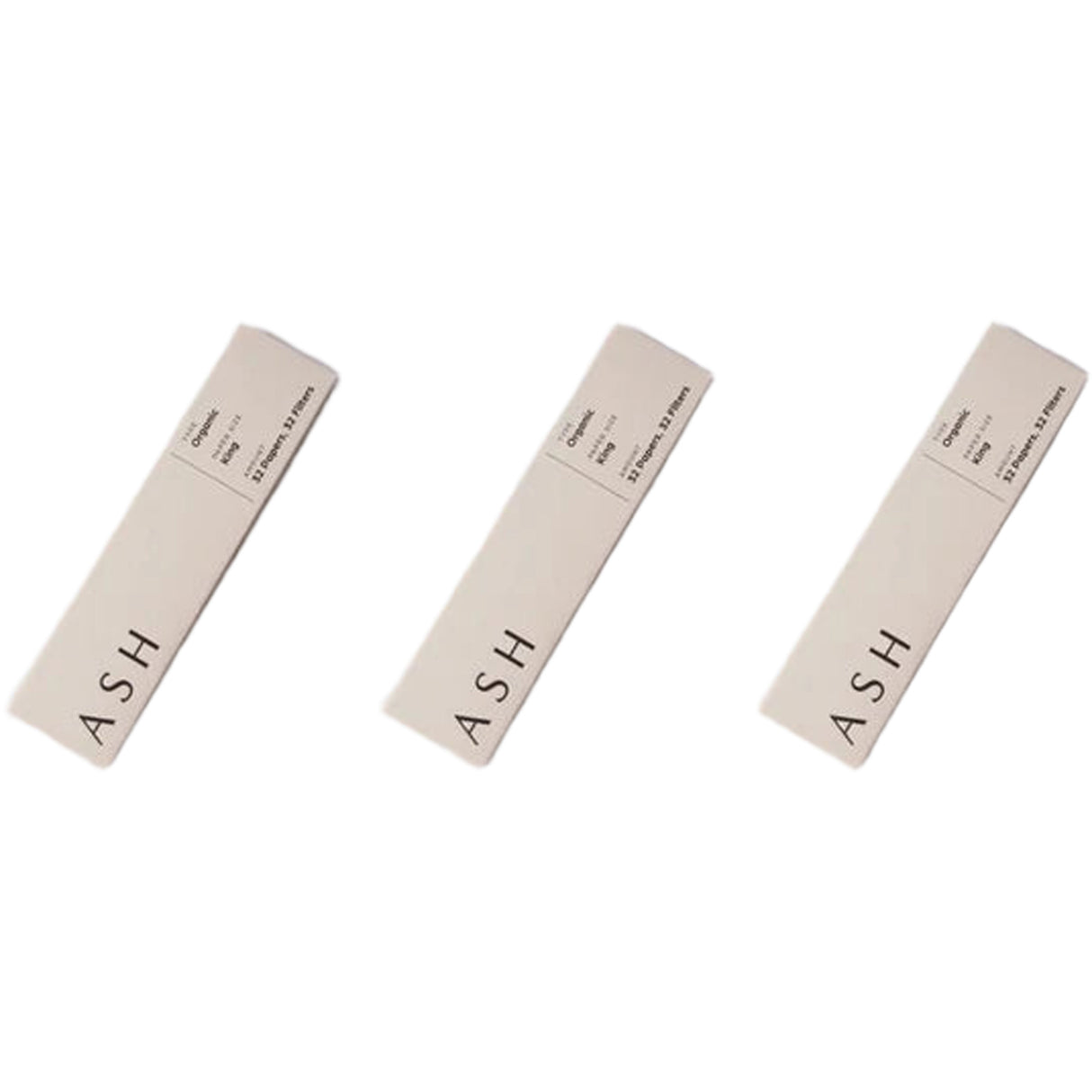 Ash Rolling Paper | King | Organic