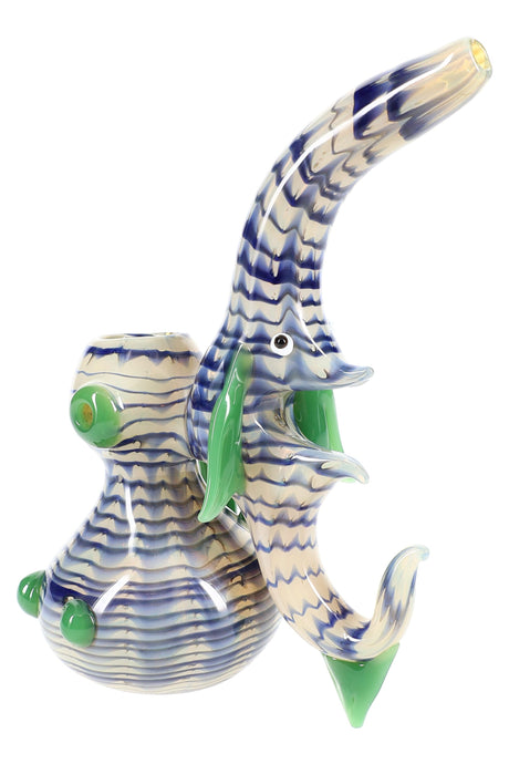 6.5″ Spiky Color-Changing Sherlock Bubbler